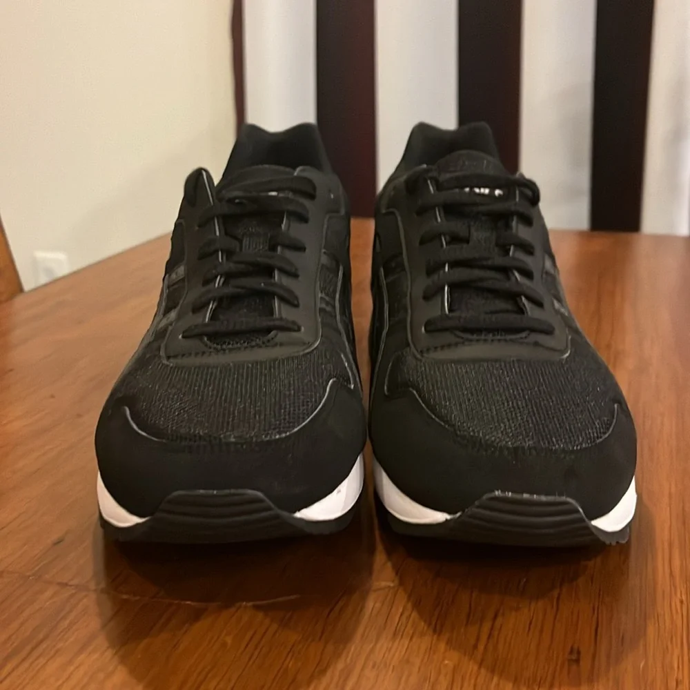 ASICS GT-II Shoes Sneakers H549Y 9090 new black white Mens Size 10.5
